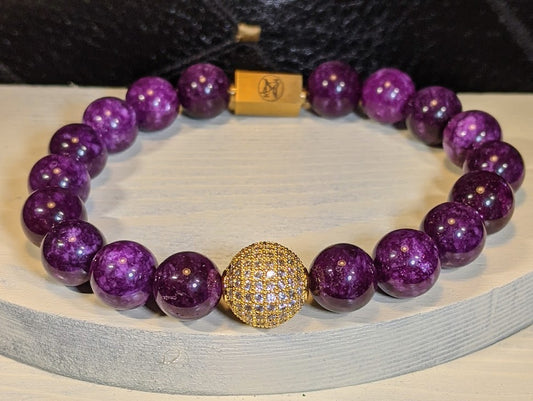 "Royalty" Genuine Stone Bracelet