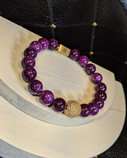 "Royalty" Genuine Stone Bracelet