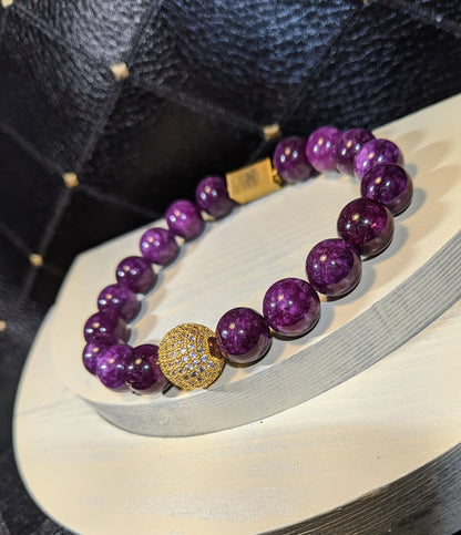 "Royalty" Genuine Stone Bracelet