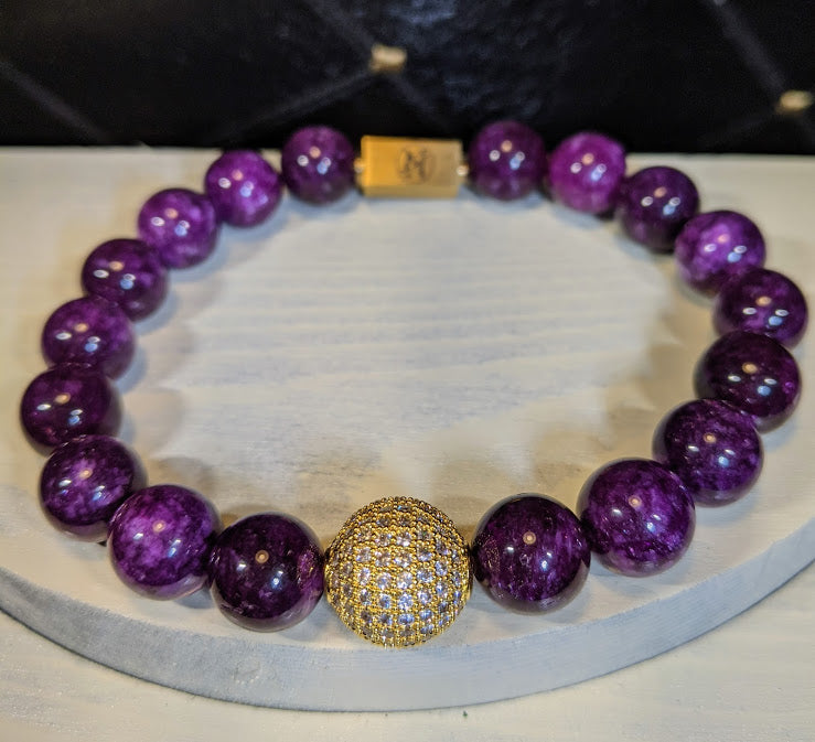 "Royalty" Genuine Stone Bracelet