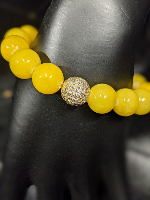 "Sunshine" Genuine Stone Bracelet