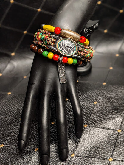 "Celebrate Juneteenth" Bracelet Set