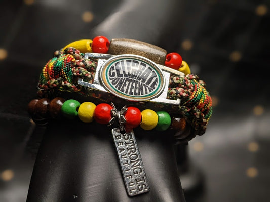 "Celebrate Juneteenth" Bracelet Set