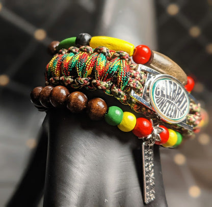 "Celebrate Juneteenth" Bracelet Set