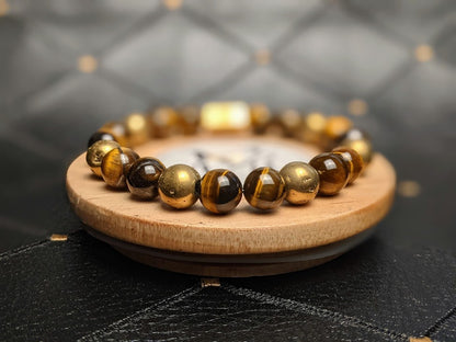 "Brown Sugar" Genuine Stone Bracelet