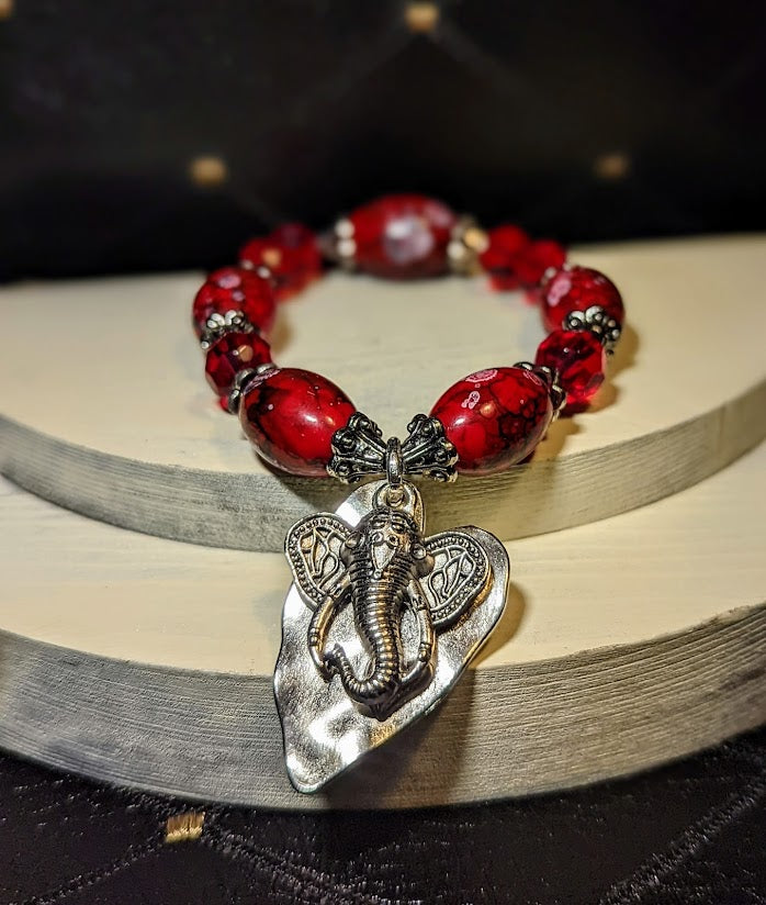 "Large Elephant Love" Bracelet