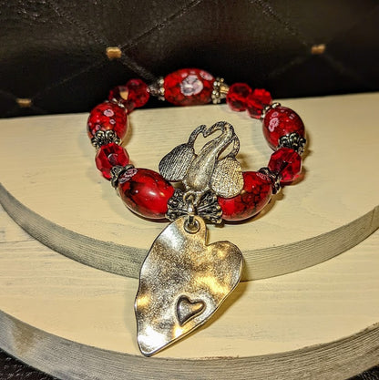 "Large Elephant Love" Bracelet