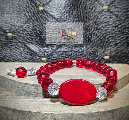 Ms. Ruby Bracelet & Ring Set