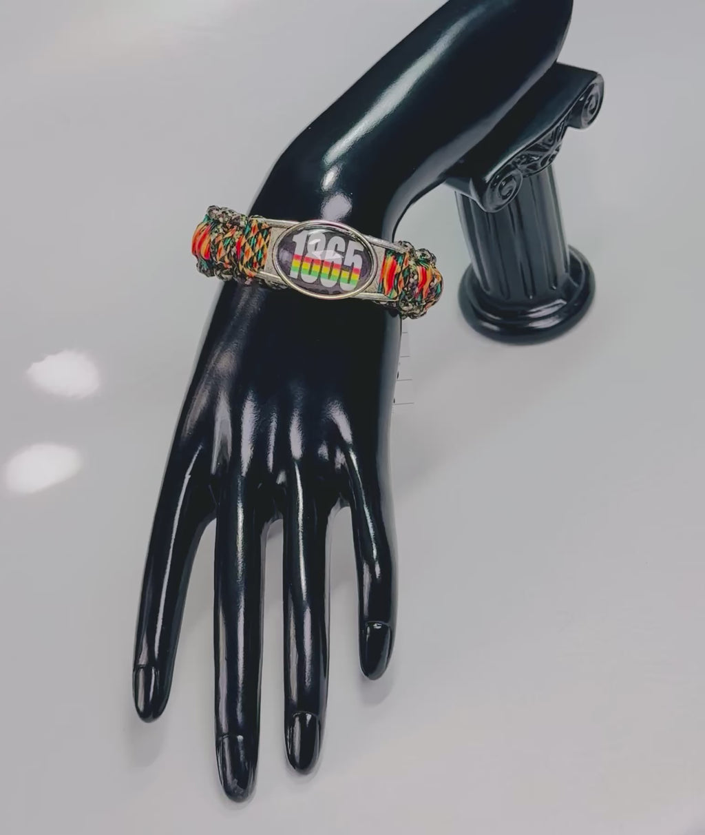 “1865 Kente” Braided Bracelet