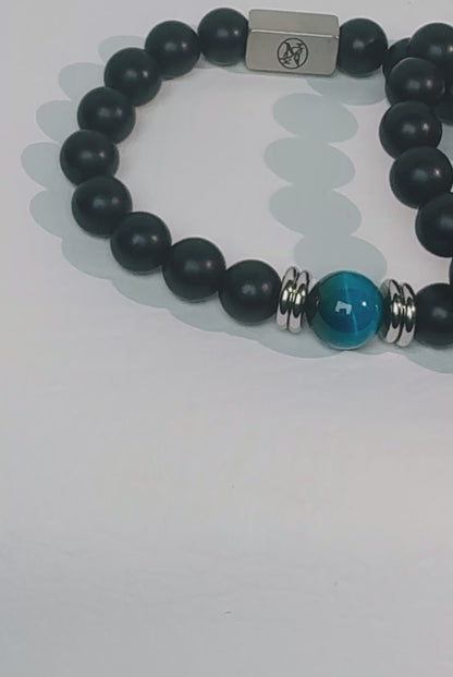 “Blue Moon” Genuine Stone Bracelet