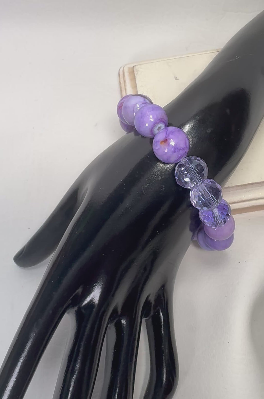 “Blooming Lavender” Gemstone Bracelet