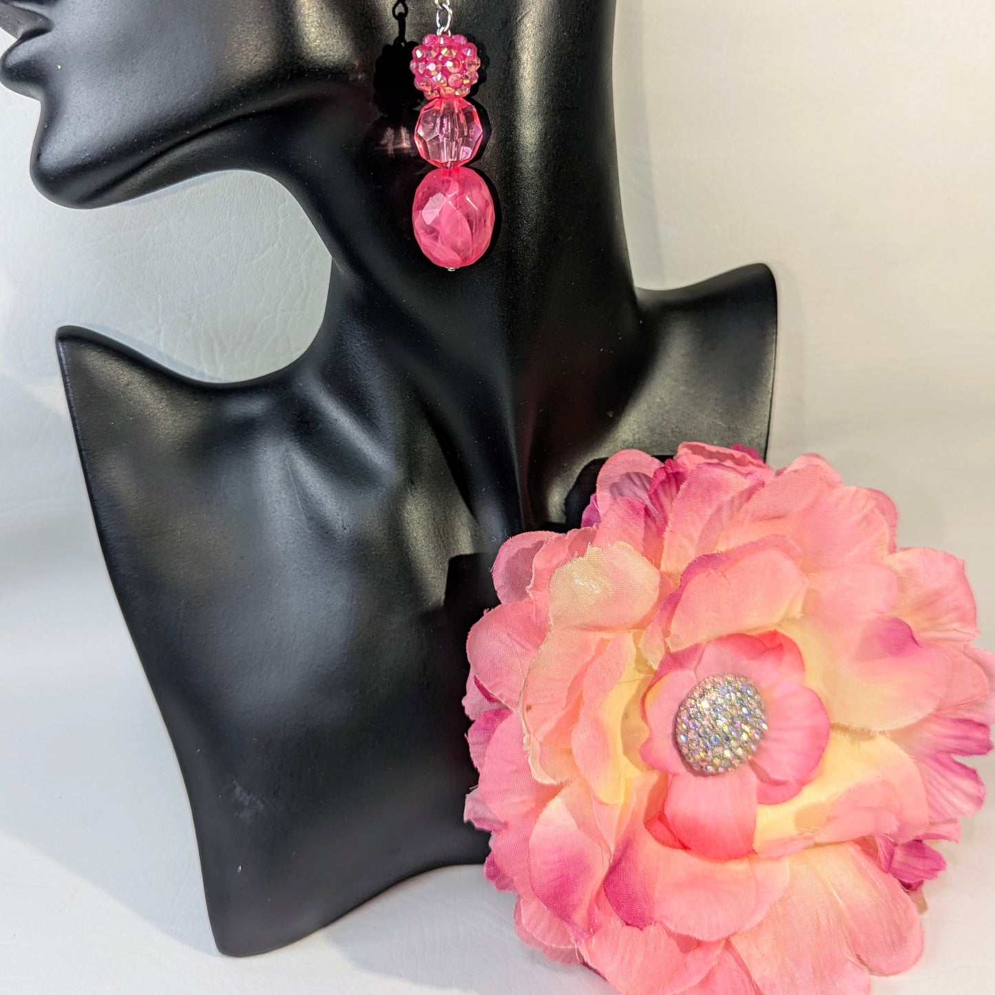 "Lovie" Brooch & Earrings Set