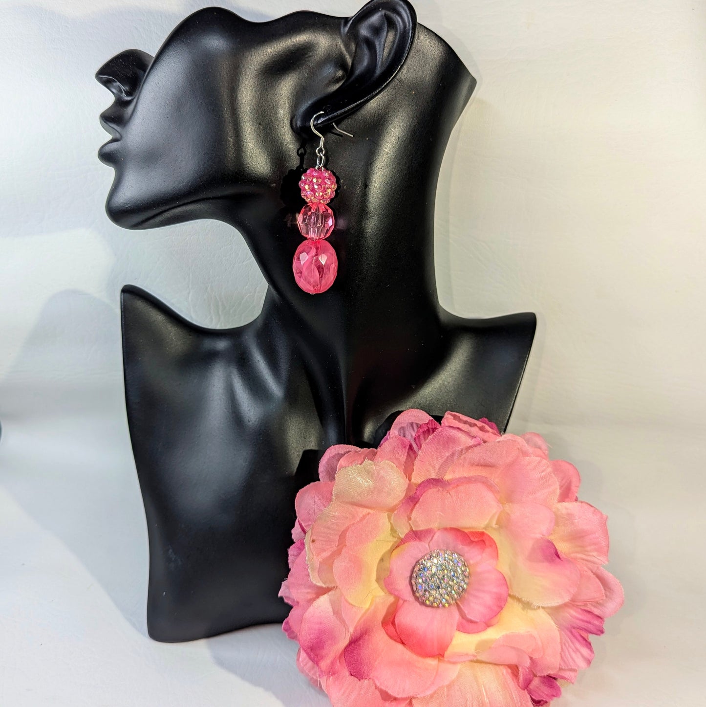 "Lovie" Brooch & Earrings Set