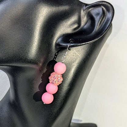 "Cotton Candy" Brooch & Earrings Set